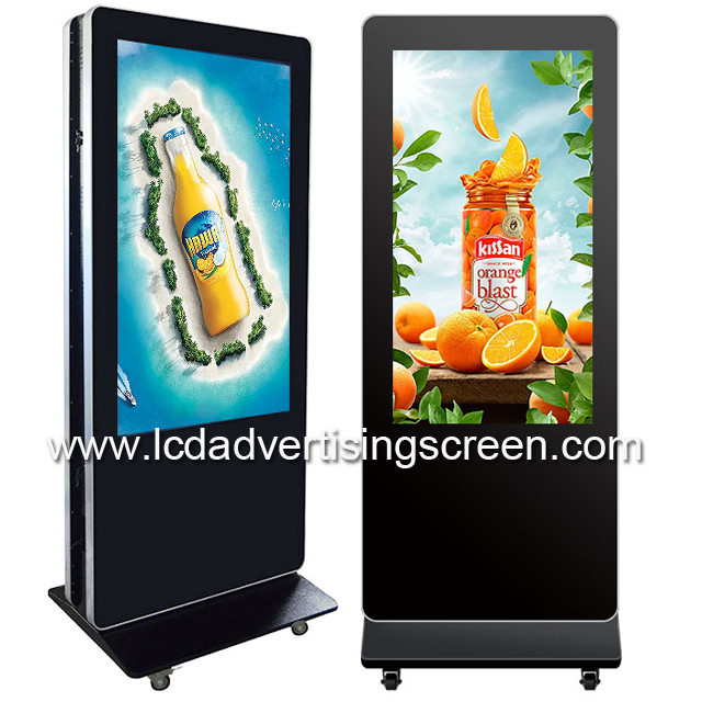 1920x1080 43 Inch Double Sided TFT LCD Advertising Player
