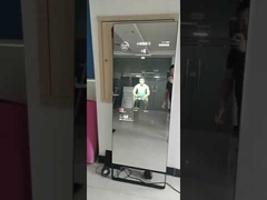 Sport Fittness dual function Mirror lcd kiosk advertising machine