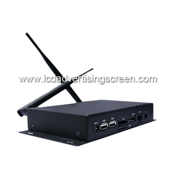 Advertisement Media Player Box Android System USB Port Network Remote Control Software