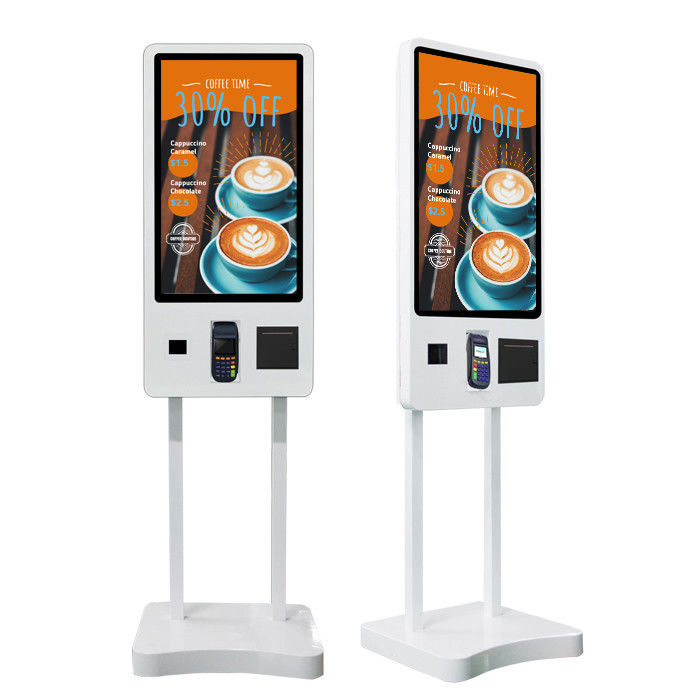 Retails Advertising Digital Android System Kiosk Restaurant Interactive Touch