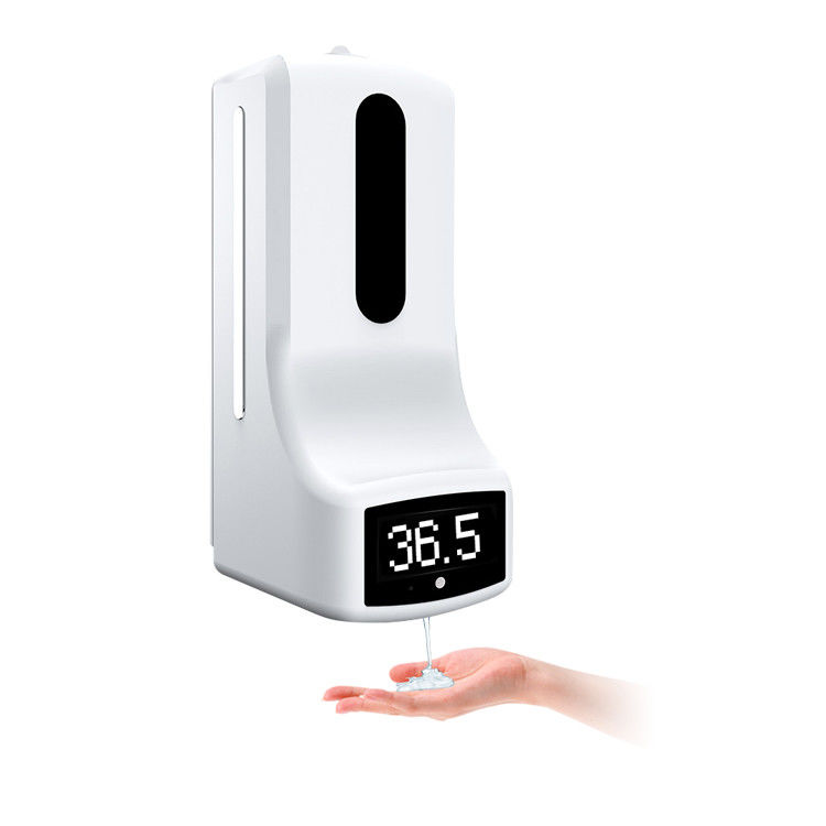 Non Contact Auto Hand Sanitizer Dispenser With Digital Thermometer
