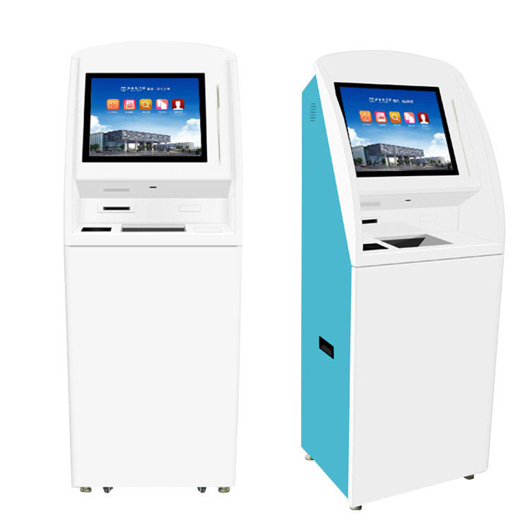 Capacitive Touch Screen All In One Terminal PC LCD Totem With Printer