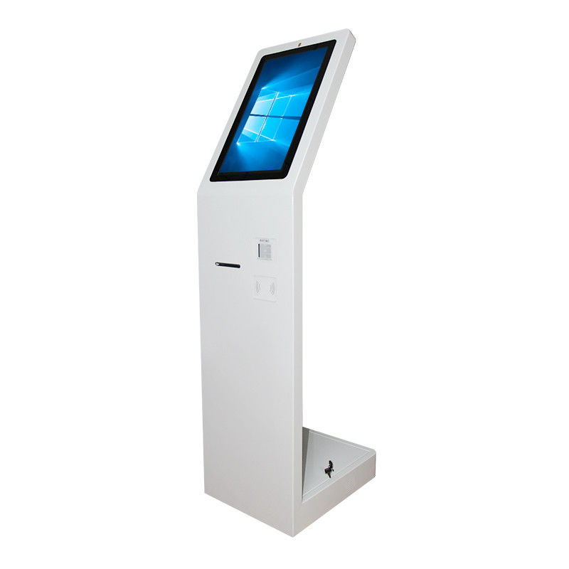 19'' Capacitive Touch Screen Query Machine 450cd/m2 With QR Scanner