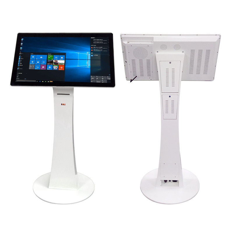 Capacitive Touch 32 Inch LCD Kiosk Support Split Screen 250cd/M2